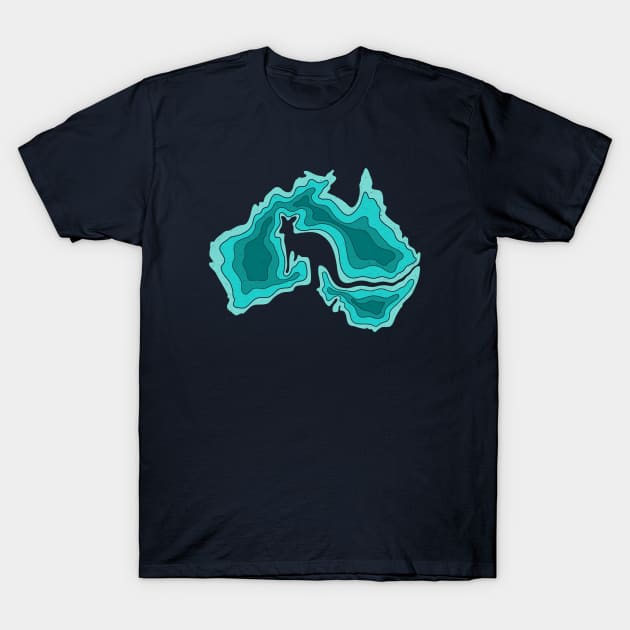 Australia T-Shirt by yanmos